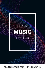 Cover Design Template. Abstract Backgrounds with Distortion of Geometric Shapes. Trendy Covers with Gradient for Magazine, Book.