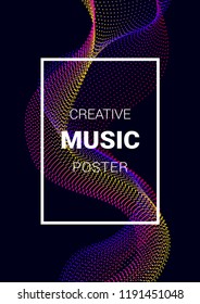 Cover Design Template. Abstract Backgrounds with Distortion of Geometric Shapes. Trendy Covers with Gradient for Magazine, Book.