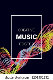 Cover Design Template. Abstract Backgrounds with Distortion of Geometric Shapes. Trendy Covers with Gradient for Magazine, Book.