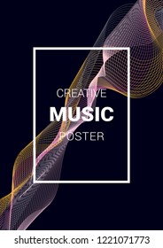 Cover Design Template. Abstract Backgrounds with Distortion of Geometric Shapes. Trendy Covers with Gradient for Magazine, Book.