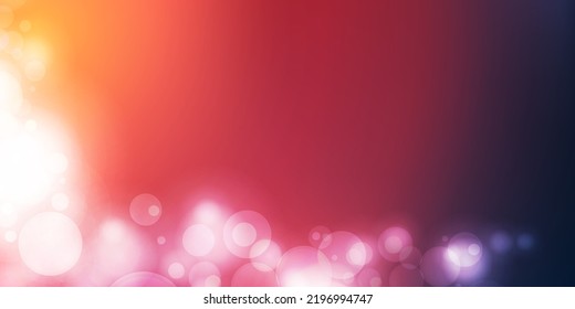 Plantilla de diseño de portada con fondo abstracto borroso y colorido - colores azules, rojos y naranjas, diseño creativo a gran escala y con múltiples propósitos para web, tarjetas, eventos de vacaciones