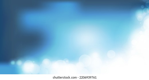 Plantilla de diseño de portada con fondo blanco y azul borroso abstracto - diseño de vectores creativos de gran escala brillante y brillante para publicidad, web, tarjetas de felicitación, eventos de vacaciones, afiches