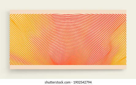 Cover design template. Abstract digital wave with dynamic particles. Sound wave. Big data visualization. 3d vector illustration for business, science or technology.