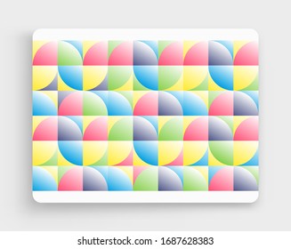 Cover design template. Abstract geometric design. Pattern can be used as a template for brochure, annual report, magazine, poster, presentation, flyer and banner.