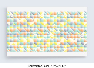 Cover design template. Abstract geometric design. Pattern can be used as a template for brochure, annual report, magazine, poster, presentation, flyer and banner.