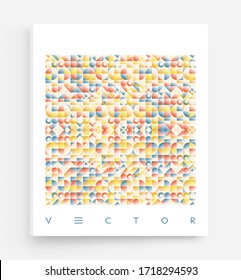 Cover design template. Abstract geometric design. Pattern can be used as a template for brochure, annual report, magazine, poster, presentation, flyer and banner.