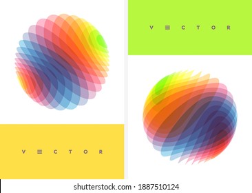 Plantilla de diseño de portada. Diseño geométrico abstracto. Ilustración vectorial de varios elementos superpuestos. Aplicable a banners, carteles, afiches, volantes. 