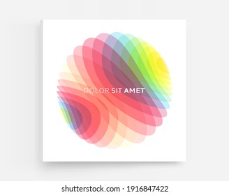 Cover design template. Abstract geometric design. Vector illustration made of various overlapping elements. Applicable for banners, placards, posters, flyers. 