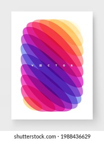 Cover design template. Abstract geometric design. Vector illustration made of various overlapping elements. Applicable for banners, placards, posters, flyers. 