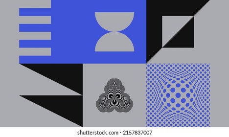 Cover design template. Abstract geometric pattern. Vector illustration for brochure, flyer, cover, poster, presentation, portfolio or banner.