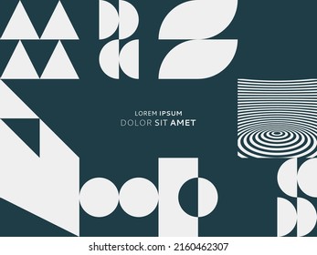 Cover design template. Abstract geometric pattern. Vector illustration for brochure, flyer, cover, poster, presentation, portfolio or banner.