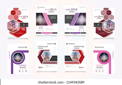 Cover design template for annual report. Abstract modern vector illustration. Cover presentation on a4. Abstract presentation templates. Flyer text font. Ad flyer text. White a4 brochure cover design.
