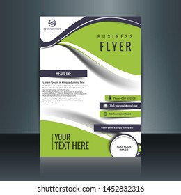 Cover design template for annual report. Abstract modern vector illustration. Cover presentation on a4. Abstract presentation templates. Flyer text font. Ad flyer text. White a4 brochure cover design.