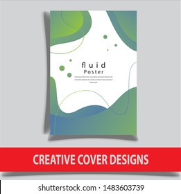 Cover design template for annual report. Abstract modern vector illustration. Cover presentation on a4. Abstract presentation templates. Flyer text font. Ad flyer text. White a4 brochure cover design.