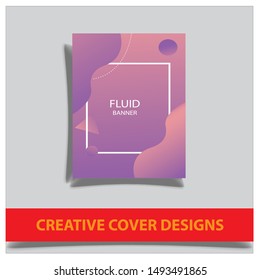 Cover design template for annual report. Abstract modern vector illustration. Cover presentation on a4. Abstract presentation templates. Flyer text font. Ad flyer text. White a4 brochure cover design