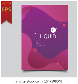 Cover design template for annual report. Abstract modern vector illustration. Cover presentation on a4. Abstract presentation templates. Flyer text font. Ad flyer text. White a4 brochure cover design 