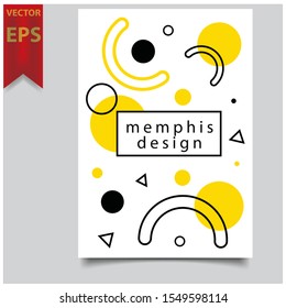 Cover design template for annual report. Abstract modern vector illustration. Cover presentation on a4. Abstract presentation templates. Flyer text font. Ad flyer text. White a4 brochure cover design 