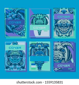 Cover design template for annual report. Abstract modern vector illustration. Cover presentation on a4. Abstract presentation templates. Flyer text font. Ad flyer text. White a4 brochure cover design.