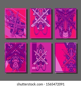 Cover design template for annual report. Abstract modern vector illustration. Cover presentation on a4. Abstract presentation templates. Flyer text font. Ad flyer text. White a4 brochure cover design.