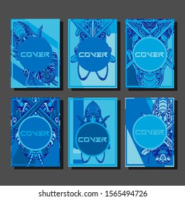 Cover design template for annual report. Abstract modern vector illustration. Cover presentation on a4. Abstract presentation templates. Flyer text font. Ad flyer text. White a4 brochure cover design.