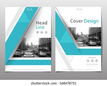 Cover design template for annual report. Abstract modern vector illustration. Cover presentation on a4. Abstract presentation templates. 