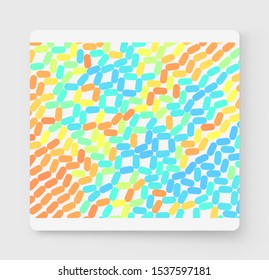Cover design template. Applicable for placards, banners, book covers, brochures, planners or notebooks. Vector illustration.