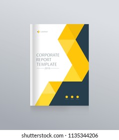 cover design template background for brochure, flyer, magazine ,annual report, and presentation . vector for editable.