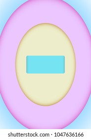 Cover design. Template brochures with place for text. Abstract geometric design paper cut. Background for presentation, booklet, banner, postcard, flyer, report, poster, magazine A4 Vector EPS10