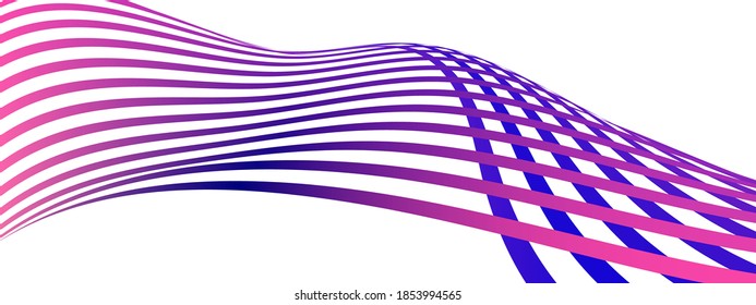 Diseño de portada. Plantilla de diseño. Fondos creativos con líneas de onda de gradiente abstracto para crear pancartas, afiches de moda