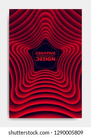 Cover design template for decoration presentation, brochure, catalog, poster, book, magazine