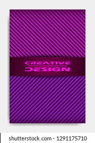Cover design template for decoration presentation, brochure, catalog, poster, book, magazine etc Vector Illustration