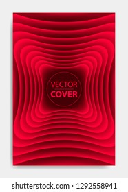 Cover design template for decoration presentation, brochure, catalog, poster, book, magazine etc Vector Illustration