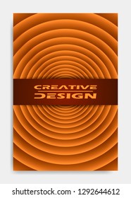 Cover design template for decoration presentation, brochure, catalog, poster, book, magazine etc Vector Illustration