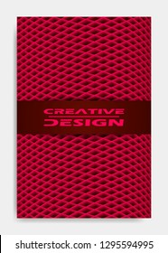 Cover design template for decoration presentation, brochure, catalog, poster, book, magazine