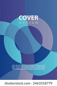 Cover design template flyer background for business