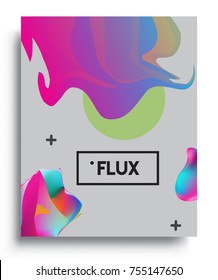 Cover design template with geometric object, arrangement of abstract lines and style graphic geometric elements. Applicable for placards, brochures, posters, covers and banners. Vector Design