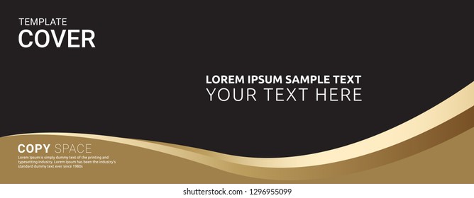 Cover design template. Leaflet advertising, Vinyl banner, Brochure and Poster design, Empty copy space, Flat style vector illustration artwork design.