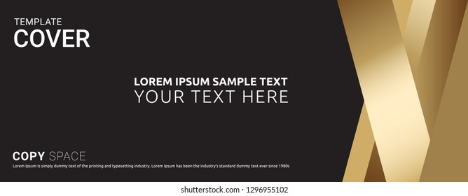 Cover design template. Leaflet advertising, Vinyl banner, Brochure and Poster design, Empty copy space, Flat style vector illustration artwork design.