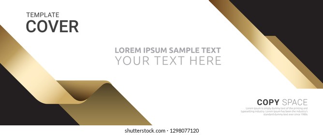 Cover design template. Leaflet advertising, Vinyl banner, Brochure and Poster design, Empty copy space, Flat style vector illustration artwork design.