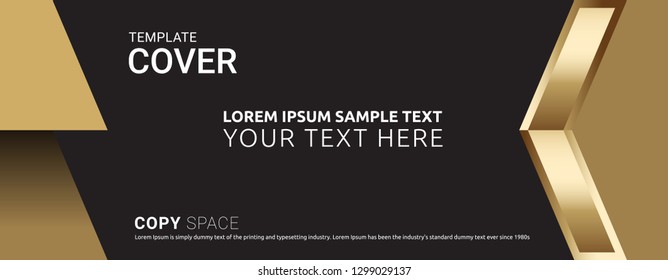 Cover design template. Leaflet advertising, Vinyl banner, Brochure and Poster design, Empty copy space, Flat style vector illustration artwork design.