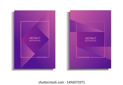 cover design template. modern abstract style and different color gradients on the background for presentations, decorations, brochures, posters, books, etc, catalogs. vector illustration. eps 10