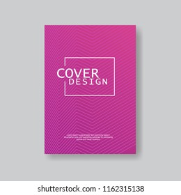 Cover design template, Modern Annual Report , Book Cover, Business Flyer, Vector Illustration