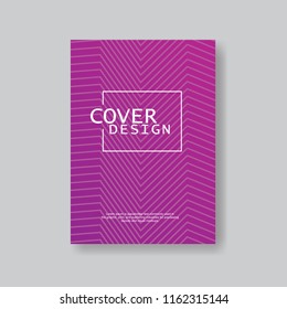 Cover design template, Modern Annual Report , Book Cover, Business Flyer, Vector Illustration