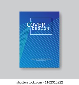Cover design template, Modern Annual Report , Book Cover, Business Flyer, Vector Illustration