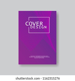 Cover design template, Modern Annual Report , Book Cover, Business Flyer, Vector Illustration