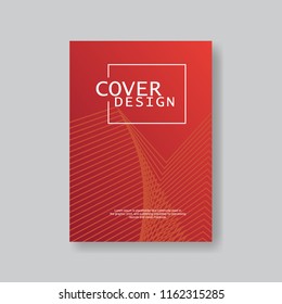 Cover design template, Modern Annual Report , Book Cover, Business Flyer, Vector Illustration