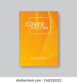 Cover design template, Modern Annual Report , Book Cover, Business Flyer, Vector Illustration
