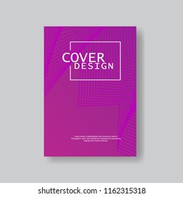 Cover design template, Modern Annual Report , Book Cover, Business Flyer, Vector Illustration