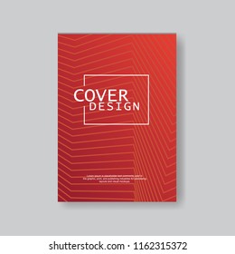 Cover design template, Modern Annual Report , Book Cover, Business Flyer, Vector Illustration