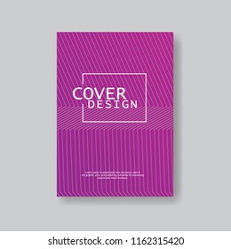 Cover design template, Modern Annual Report , Book Cover, Business Flyer, Vector Illustration
